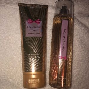 Bath & Body Works Champagne Toast Mist & Bodycream